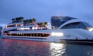 Bên trong du thuyền 300 tỷ đồng hình cá heo trên vịnh Hạ Long